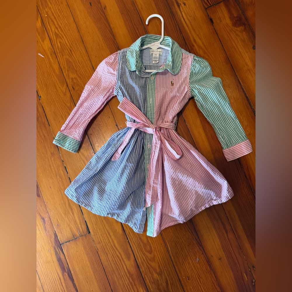 Ralph Lauren Multicolor Striped Dress